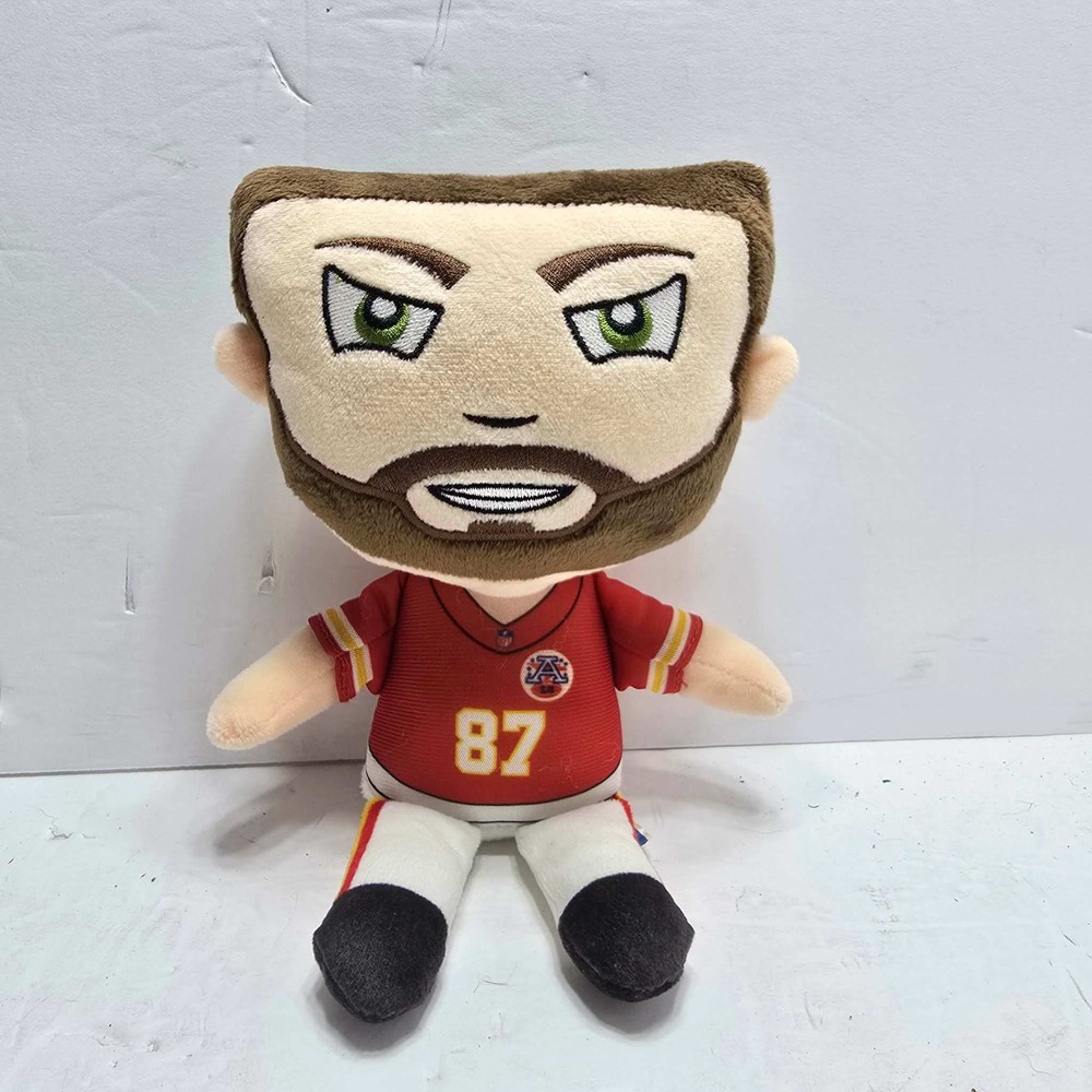 FOCO Kansas City Chiefs Travis Kelce 87 Plush Figure NFL Forever Collectibles 9"